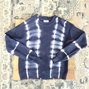 Old Navy Tie Dye Crew Sweater, Small Tall